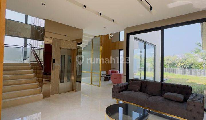 Rumah Sultan Furnish View Danay 3lt Di Lyndon Navapark Bsd City 2