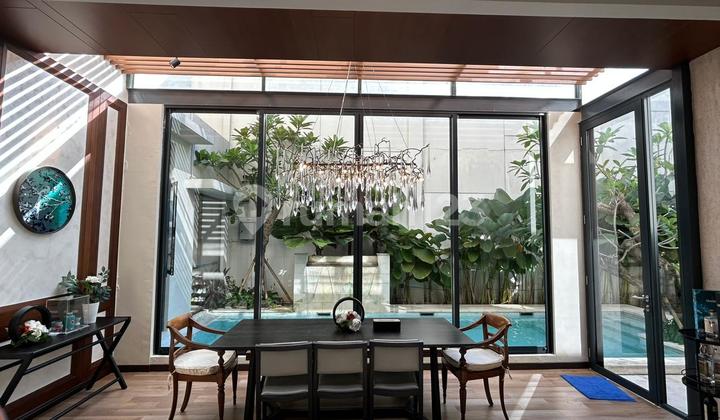 Luxury Furnished Interior Home With Pool Lancewood Navapark Bsd 2