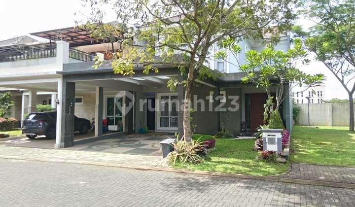 Rumah Rapi Semifurnish 2lantai Di Frangipani De Park Bsd