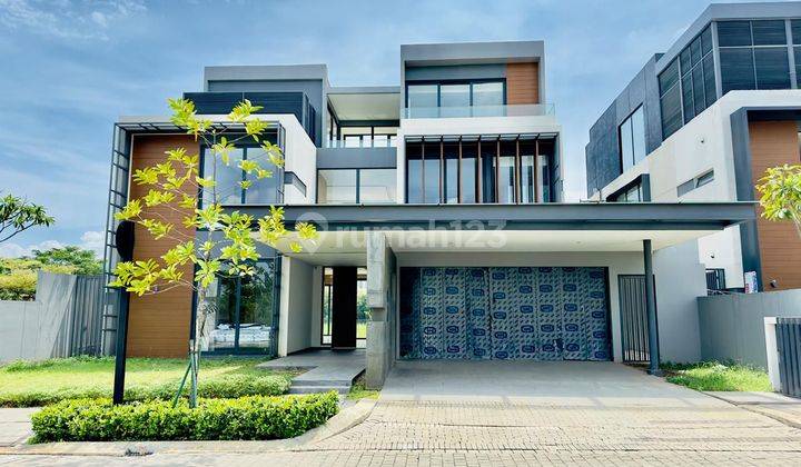 Rumah Sultan Furnish View Danau 3lantai Di Lyndon Navapark Bsd 2