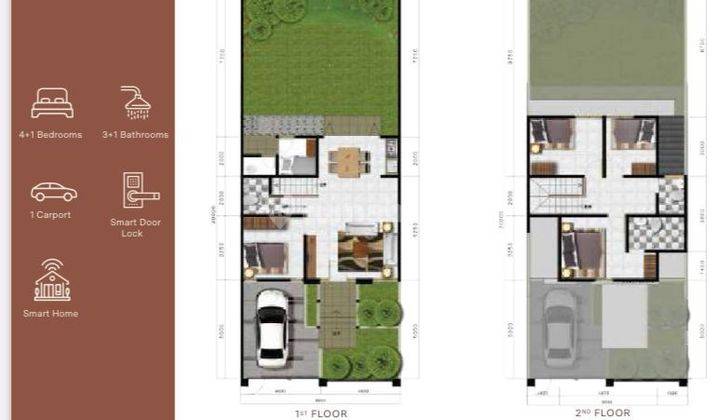 Rumah Hoek Rasa Villa 2lt Di Citra Sentul Raya River Park 2