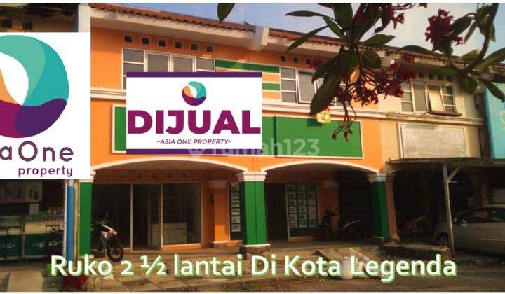 Dijual Cepat Ruko Gandeng di Dukuh Zamrud, Kota Legenda, Bekasi 1