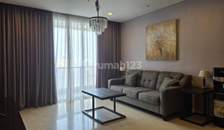 Disewa Apartemen The Empyreal At Rasuna Epicentrum Furnished Luas 86m2 View City Lantai Tinggi 1