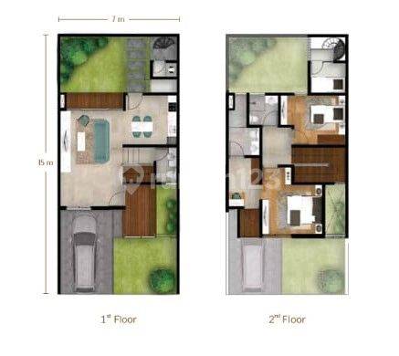 Rumah Elegan 2 Lantai Di Denpasar Timur Dekat Mako Brimob 2