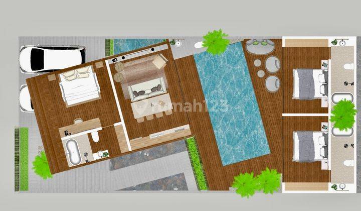 Elegant 2-Storey Villa Ready to Build Near Nusa Dua Beach, Bali 2