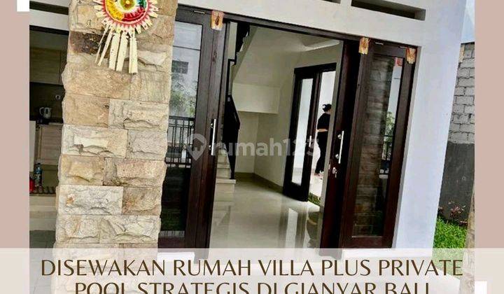 Sewa Rumah Villa Plus Kolam Renang Di Denpasar Barat Bali 1