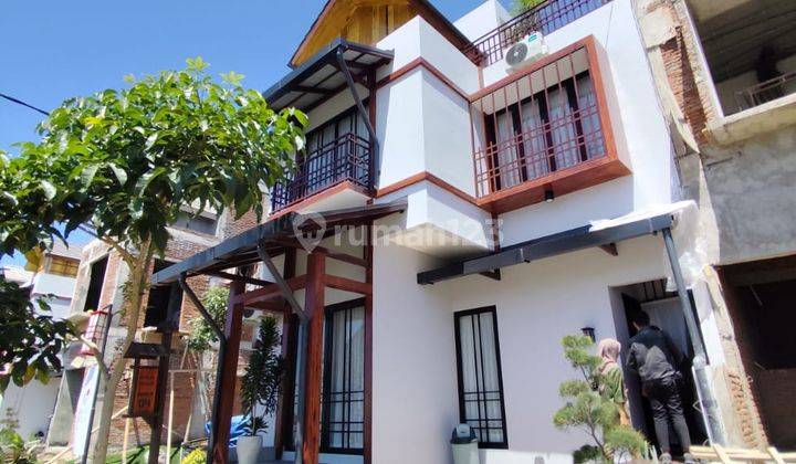 Villa Pertama Di Kota Batu Konsep Jepang Modern Hirai Hill View Gunung 1