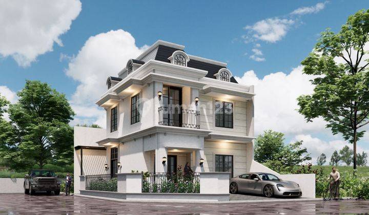 Rumah Modern Classic di Kawasan Elit Taman Sulfat Malang 2