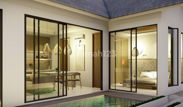 Rumah Villa Full Furnish Minimalis Modern Di Denpasar Bali 2