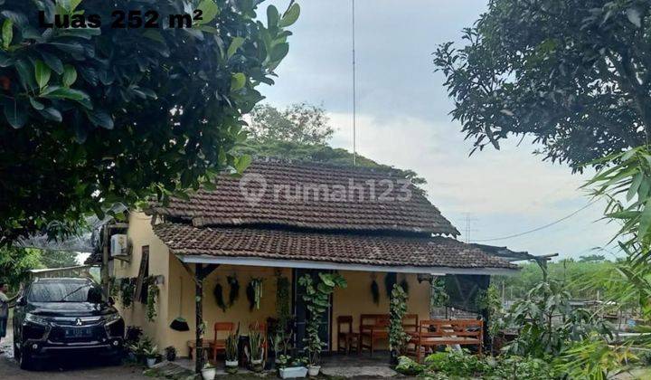 Dijual Tanah Luas Murah Plus Bangunan Rumah di Kediri 1