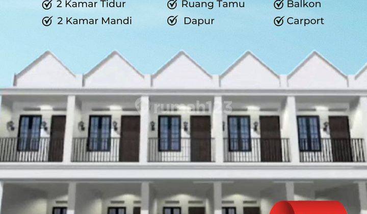 Rumah Baru Di Tengah Jakarta Timur Kramat Jati Hanya 495jt 1