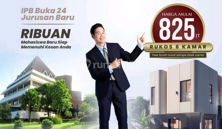 Jual Rumah Kost Baru Di Ring 1 Kampus Ipb Dramaga Bogor 1