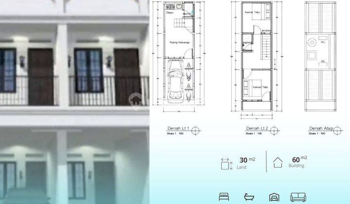 Rumah Baru Di Tengah Jakarta Timur Kramat Jati Hanya 495jt 2
