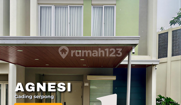 Agnesi Gading Serpong 6X12 Furnished Bonus Fasum Taman Agnesi Gading Serpong 6X12 Furnished Bonus Fasum Taman