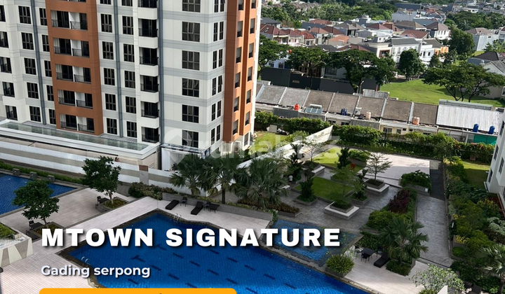 Apartemen Mtown Signature 3 Kamar Tidur Full Furnished