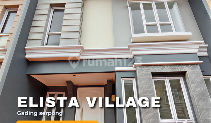 Rumah Elista Village Gading Serpong Disewakan