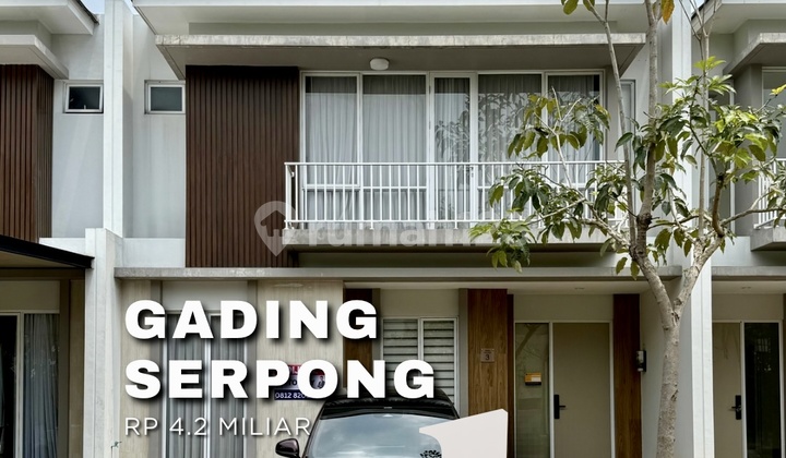 Nara Village 8x18 Gading Serpong Semi-Furnished Neat