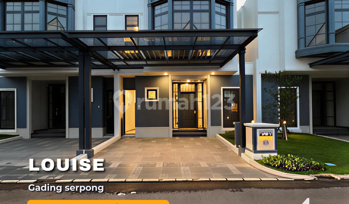 Louise Gading Serpong 8x15 Semi Furnished Affordable