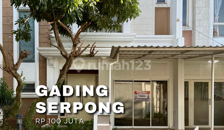 Flamingo 8x16 Gading Serpong For Rent, Excellent, Fully Air-Conditioned