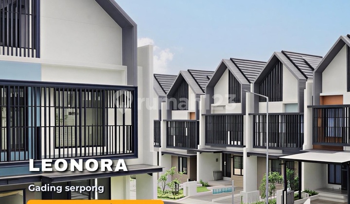 Leonora Gading Serpong 6X12 Unfurnished 2 Floors Leonora Gading Serpong 6X12 Unfurnished 2 Floors