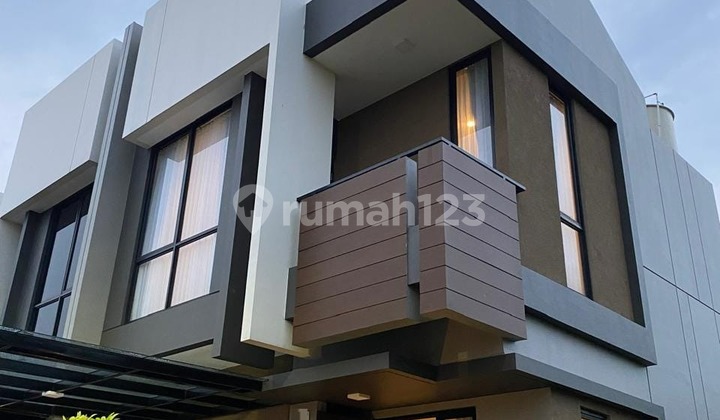 Rumah Hook Furnished Siap Huni dalam Cluster Magenta Summarecon 2