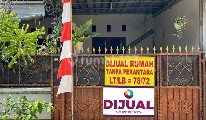 Rumah Murah 2 Lt Siap Huni dalam Perumahan Pondok Gede Bekasi