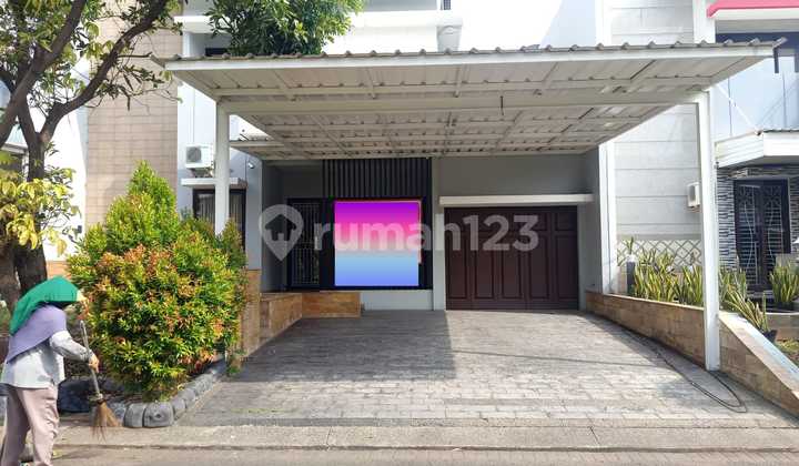 2-Story House Ready to Occupy Good Location in Tropical Asia Harapan Indah