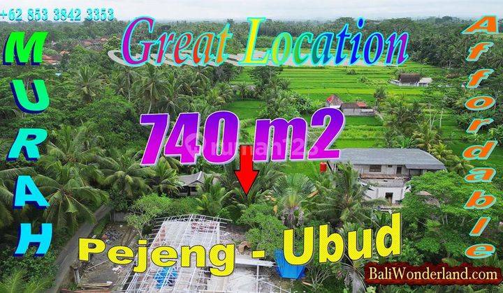 Strategis 7.4 Are View Sawah Dan Kebun Area Ubud Pejeng 1