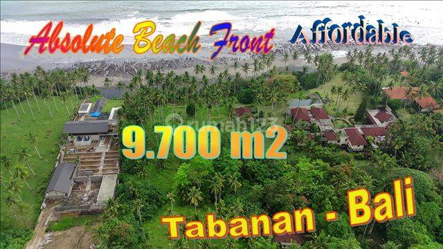 Beach Front 9,700 M2 in West Selemadeg Tabanan 1