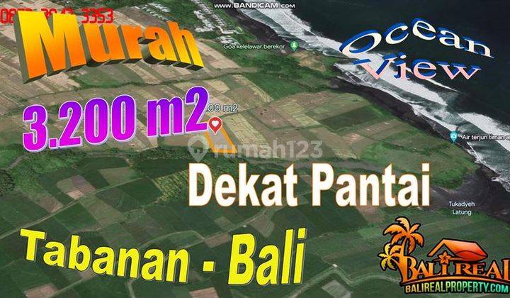 Strategis 32 Are View Sawah, Laut Dan Gunung Area Kerambitan 1