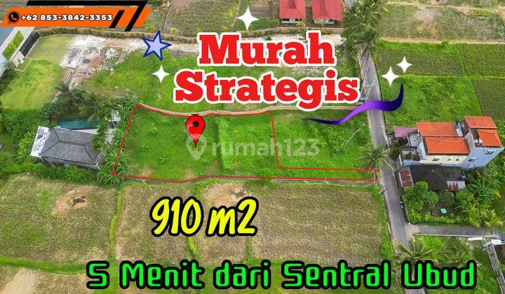 Akses Pribadi 910 m2 Potensial untuk Villa Komersil 1