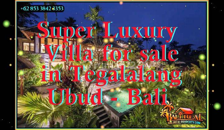 Luxury Villa With Complete Facilities Taro Tegallalang Area 1