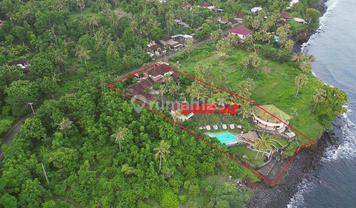 3.000 M2 Tanah Dengan Villa Dijual Tepi Pantai Seraya Karangasem 2