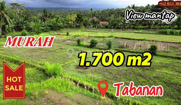 1,700 m2 Lokasi Lahan Dekat Bendungan area Penebel 1