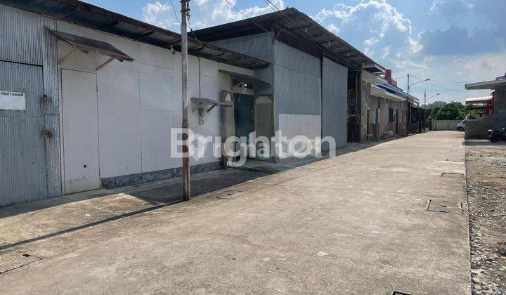 RUMAH, GUDANG DAN TANAH DIJUAL PINGGIR JALAN 1