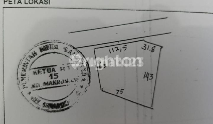 DIJUAL TANAH DI MAKROMAN 2