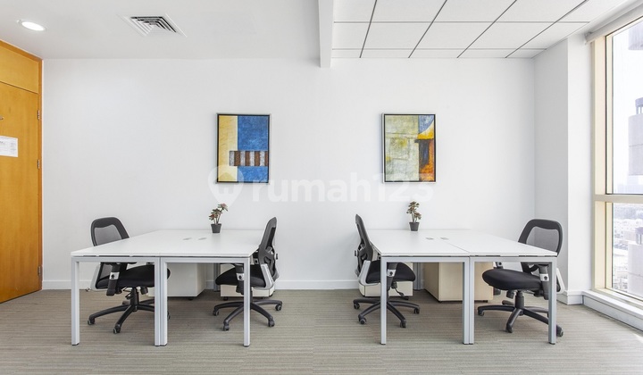 Ruang kantor profesional di HQ Jakarta, Altira Business Park dengan jangka waktu yang sepenuhnya fleksibel_3 Workstations Office Ruang kantor profesional di HQ Jakarta, Altira Business Park dengan jangka waktu yang sepenuhnya fleksibel_3 Workstations Office