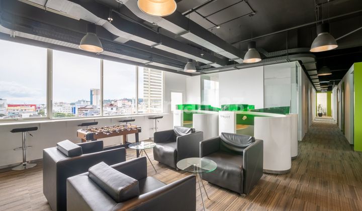 Pesan ruang rapat per jam di Regus Panin Tower_EL (Entire Location)