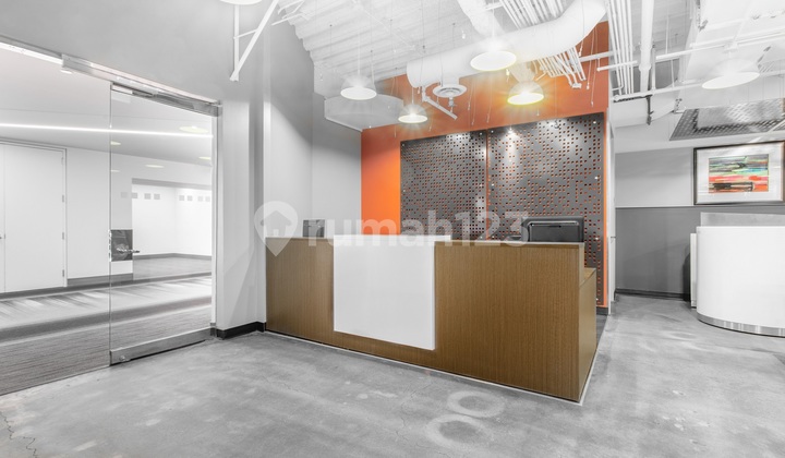 Ruang kantor terbuka untuk 10 orang di HQ Menara BTPN_OP 10 (Office for 10 People)