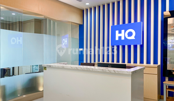 Ruang kantor terbuka dengan layanan lengkap untuk Anda dan tim di HQ Plaza Oleos_OP 10 (Office for 10 People)