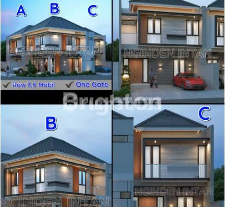 READY UNIT RUMAH MINIMALIS MODERN NGINDEN INTAN TIMUR - UNIT C