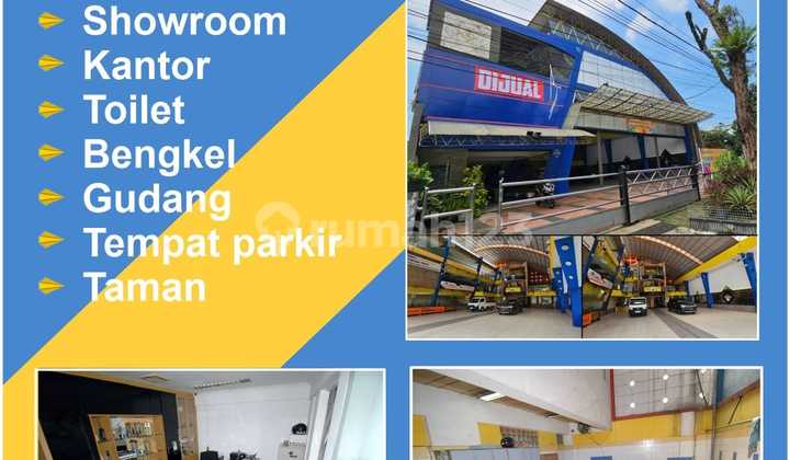 For Sale!! Ex-Showroom Jl. Pungkur, Strategic Location