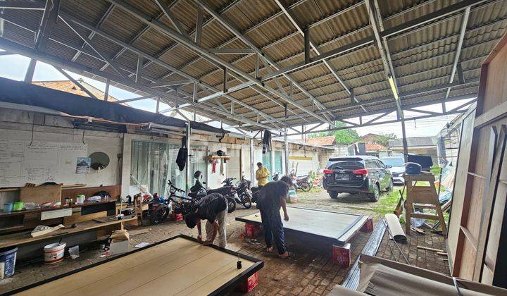 Dijual Tanah Bangunan Ex Gudang Workshop Curug Panongan 1