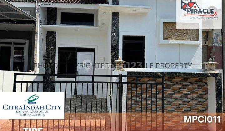 Rumah Modern Minimalis Murah di Citra Indah City 1