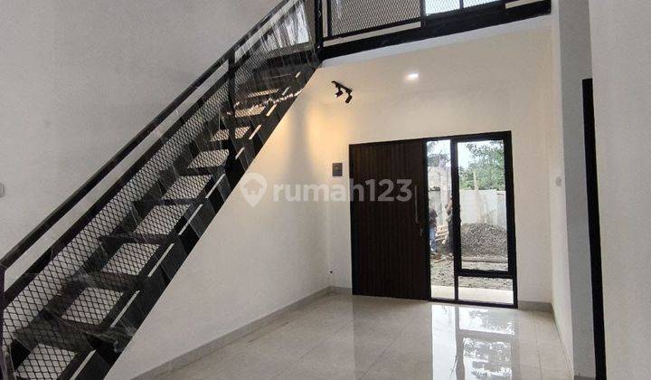 Model Rumah Scandinavian 1 Lantai Mezzanine 2