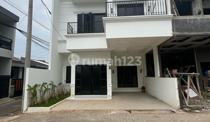 Rumah modern 2 lantai di rangkapanjaya baru depok 2