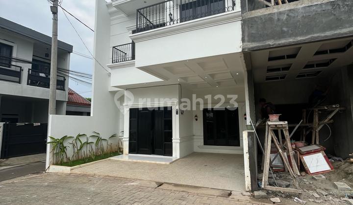 Rumah modern 2 lantai di rangkapanjaya baru depok 1