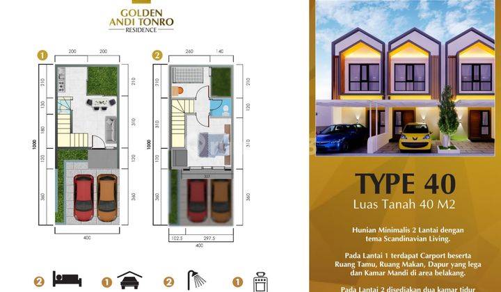 Rumah Model Scandinavia Dekat Kantor Bupati Gowa 2