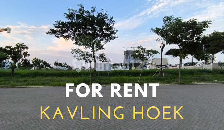 Sewa Kavling Hoek Di Pik2 Siap Bangun 