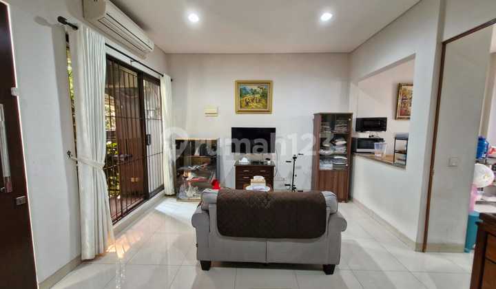 Quick Sale, Renovated House Ready to Occupy, Clean, Well-Maintained, Safe, Comfortable, Mezzanine, Flood-Free, Strategic Location, Prestigia Eminent BSD, Freehold Title.